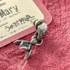 Bloody Mary　マーメイド　フィン　ピアス　ポストK18　シルバー