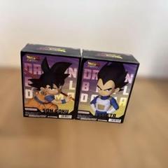 ドラゴンボールDAIMA パネル付きフィギュア（孫悟空ミニ・ベジータミニ）