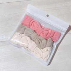 1点限り❤️ベビーヘアバンド 3点セット ニューボーンフォト ヘアアクセサリー