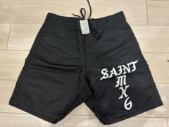 25ss 新品正規品 SAINTM×××××× セントマイケル ショーツ S SAINT M×××××× - セントマイケル25SS デニムショーツRIGID