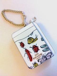 goemom'sさん専用☆コーチ☆クリーチャープリント☆チェーンジップカード goemom'sさん専用☆コーチ☆クリーチャープリント☆チェーン