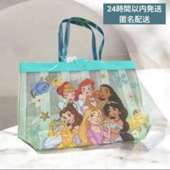 【完売品】プールバック　ディズニー　プリンセス　ビニールバック　キッズ 女の子のサムネイル