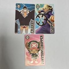 ONE PIECE　カードガム　ウソップ　フランキー　チョッパー　トレカのサムネイル