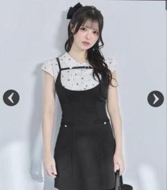 シャツセットキャミワンピ―ス ブラック | ファッション通販