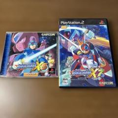 PSソフト 2点　ロックマンX6 ロックマンX7