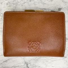 廃盤希少】LOEWE ロエベ 財布 アナグラム ヴィンテージ レザー