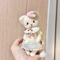 優しい仔猫ちゃん ぬいぐるみ アーティストベア 海外作家様 ハンドメイド 置物 優しい仔猫ちゃん ぬいぐるみ アーティストベア 海外作家様