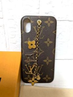 [美品]LOUIS VUITTONスマートフォンケース LOUIS VUITTON ルイ・ヴィトン iPhoneケースX/XS アイ トランク