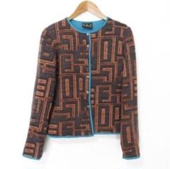 新品未使用✨◇FENDI◇27万 伊 ミンク×カシミア ノーカラージャケット