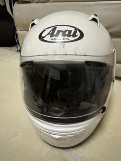 美品】Arai ヘルメット シルバーガンメタQUANTUM-J 59.60