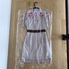 【✨早い者勝ち✨】Emiria Wiz ローズ刺繍ワンピース Sサイズ グレー ✨早い者勝ち✨】Emiria Wiz ローズ刺繍ワンピース Sサイズ