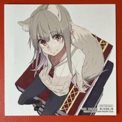 【非売品】狼と香辛料 ホロ コラボ イラスト カード TVアニメ『狼と香辛料 MERCHANT MEETS THE WISE WOLF