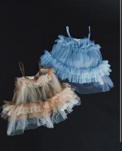 【JOE☺︎】【VIVIANO×JURK】チュールビスチェ VIVIANO / Ruffle Tulle Bustier | JURK shop tokyo