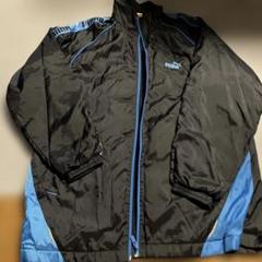 PUMA ピステ・ウィンドブレーカー T160 黒/青