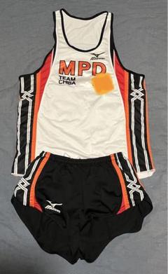 値頃 Mizuno ランシャツ ランパン ユニフォーム CHIBA TEAM MPD 陸上用シャツ