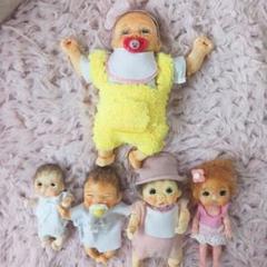 樹脂粘土　ベビー　ハンドメイド 　人形 樹脂粘土ベビーマーメイド人形創作人形粘土人形 赤ちゃん 人形