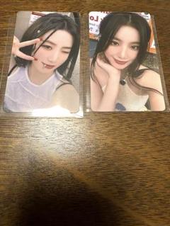 シュファ タワレココラボカフェ 後期 前期 トレカ セット gidle