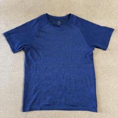 ユニクロKIDS ドライEXクルーネックTシャツ　ブルー150センチ