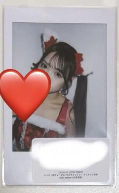 た*つ様 古澤里紗　クリスマス　チェキ　直筆サイン 🧁 𝙋 𝙍 𝙀 𝙎 𝙀 𝙉 𝙏 𝐋𝐀𝐑𝐌𝐄 𝟎𝟔𝟐オフショット