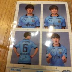 6 山本悠樹選手 川崎フロンターレ 証明写真風ステッカー - メルカリ
