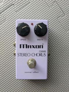 maxon cs505　コーラス　松本孝弘　B'z　中古　エフェクター maxon cs505 コーラス 松本孝弘 B'z 中古 エフェクター - メルカリ