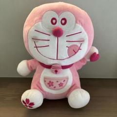 【タグ付き】さくらドラえもん　50周年　ぬいぐるみ　2020 記念　桜　ペロリ