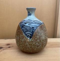 古美術 膳所焼 尊式 算木 花瓶 美品 DT189 古銅尊式瓶 - 古美術 三坂堂 online shop