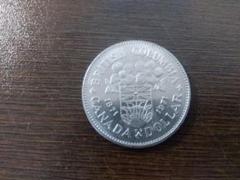 1971年 カナダ ブリティッシュコロンビア 記念硬貨 1971年 カナダ銀貨 1ドル ブリティッシュコロンビア州100周年