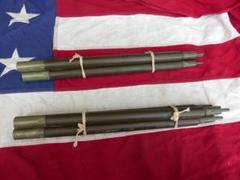 1968” 米軍実物 ナム戦 デッド! テントポール 6本セット 軍幕