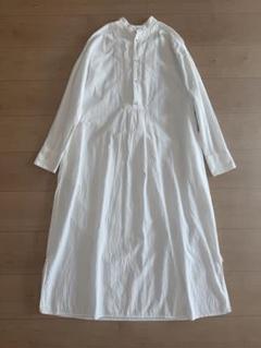 【美品】URBAN RESEARCH DOORS バンドカラーシャツワンピース