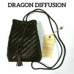 ドラゴンディフュージョン ショルダーバッグ カゴバッグ 巾着