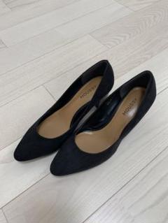 moussy パンプス 黒 ブラック size S