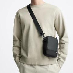 ZARA ザラ ラバーフィニッシュ CORDURA® クロスボディバッグ