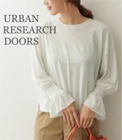 URBAN RESEARCH DOORS キャンディースリーブブラウス