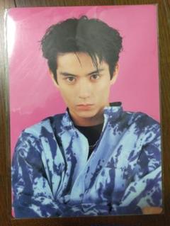 新品未使用 光GENJI佐藤アツヒロ下敷き③