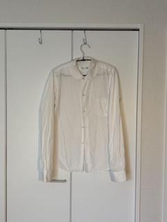 COMME des GARÇONS ホワイト二重袖ボタンアップシャツ