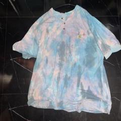 カーハート　ヘンリーネック　ダイタイ柄　XL