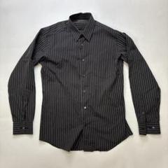 MAJI ブラックストライプ 長袖シャツ　美品