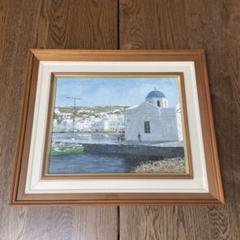 メルカリ 絵画　絵　 額付き (銀）油絵　uF6-060704　風景 メルカリ 絵画 絵 額付き (白）油絵 uF6-063904 静物（壺 ）