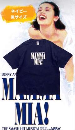 “MAMMA MIA!” S/S TEE ネイビー XLサイズ
