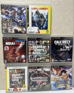 PS3ゲームソフト8本セット