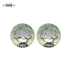 アルハイゼン　缶バッチ　40個 公式正規品 原神 アルハイゼン 缶バッジ キービジュアル 立ち絵