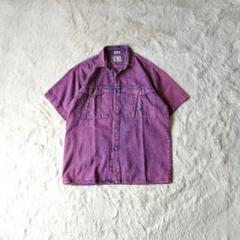 HOUSTON ヒューストン　オンブレチェック　山田蓮　フランネルシャツ　XXL HOUSTON ヒューストン オンブレチェック 山田蓮 フランネル