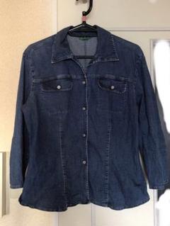 UNITED COLORS OF BENETTON デニムシャツ　7分袖