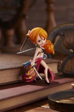 ONE PIECE magazine ワーコレ 夢の一枚 ナミ Amazon.co.jp: ONE PIECE magazine FIGURE 夢の一枚 three sword