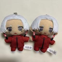 ① 東リべ ぬいぐるみ 黒川イザナ ＆ 鶴蝶 【新品未使用】 東リベ】黒川イザナ・鶴蝶・灰谷蘭・灰谷竜胆がぬいぐるみで