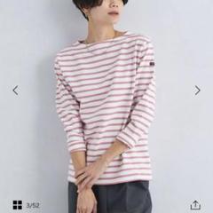 ⭐︎値下げ⭐︎ セントジェームス　薄ピンク　美品 2025年最新】saint james ピンクの人気アイテム - メルカリ