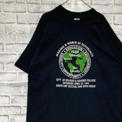 USA製90sヴィンテージTシャツ！シングルステッチ　ブラック半袖古着XL725
