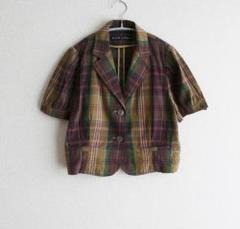 Ralph Lauren ラルフローレン　チェック柄 半袖ジャケットのサムネイル