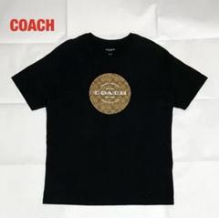 【人気】COACH　コーチ　ロゴTシャツ　半袖Tシャツ　シグネチャー　モノグラム